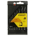 STANLEY STA56006 SADA VRTÁKOV DO DREVA 3-10mm