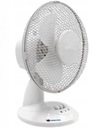 STOLNÝ VENTILÁTOR 9'' 30W DEDRA BIELA