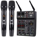 DNA MIXMIC 2 USB BLUETOOTH AUDIO MIXER S RUČNÝMI MIKROFÓNMI BEZDRÔTOVÁ SADA