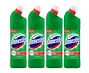 DOMESTOS Tekutina na WC, sanitárne zariadenia, čistenie WC, 4x750ml Pine Green