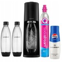 SODASTREAM Saturator TERRA čierny + 2 fľaše. + PEPSI sirup