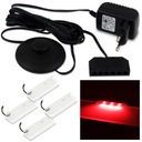 LED SET NA OSVETLENIE SKLENENEJ POLICE, 4 BODY