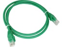 Cat.5e patch cord 0,25 zelený PoE 802.3af 10 kusov