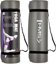 YM04 GREY YOGA MAT HMS THICK na cvičenie jogy