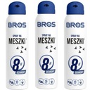 Bros sprej proti midges 90ml aktívna ochrana až 6h x3