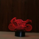 3D NOČNÁ LAMPA MOTOR 2 DARČEK NA DIAĽKU