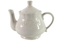 Čajová kanvica Charlene White Teapot