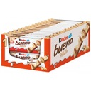 FERRERO KINDER BUENO BIELA ​​TYČINA 39 g 30 ks