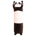 Plyšová hračka maskot dlhá mäkká panda klobása, 70 cm