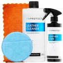 FX PROTECT LEATHER Cleaner 1L + Leather Care 500ml sada na kožu ZADARMO