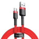 USB-C kábel Baseus 3 A, 1 m (červený)