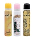 Malizia 3x taliansky dezodorant v spreji VANILKA ZELENÝ ČAJ MIRAGE 100 ml TOP