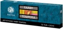 ASTRA temperové farby - 12 farieb, po 20 ml.