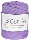 La Corda Polyester Cord 5mm 110M Farba 630 Violet Polyester