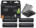 4X BATÉRIE PANASONIC ENELOOP PRO R06/AA BOX 2500MAH JAPONSKÉ BATÉRIE