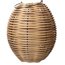 Boho lampášik RATTAN KOŠÍK L sviečka MK