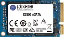 KC600 512 GB mSATA SATA III SSD