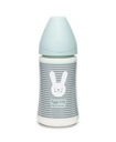 Suavinex Fľaša Rabbit lines mint 270ml Hygge 3+