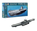 Loď 1:350 U-Boat Nemecká ponorka TYP VII C