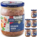 DOBRÁ KLOBÁSKA, konzerva, Łuków, hotové jedlo 6x 500g