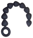 HRAČKA ANÁLNE KORÁLKY S M BLACK SILIC ANAL BEADS