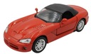 KOVOVÝ MODEL WELLY 2003 Dodge Viper SRT-10 1:34