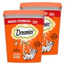 Dreamies s pochúťkou kura mačka 2x350g