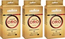 Sada 3x mletá káva Lavazza Qualita Oro 250g