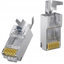 RJ45 LAN zástrčka CAT.7 FTP Gigabit Ethernet 10 ks