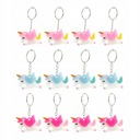 UNICORN KEYRING gumový jednorožec SET 12 ks