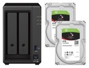 Synology DS723+ 4GB ECC + 2x 6TB server Seagate