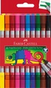 Obojstranné popisovače 10 farieb FABER CASTELL