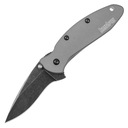 Kershaw Scallion Grey Black zatvárací nôž + klip