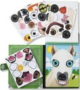 Sada samolepiek Animals Book 65 samolepiek Melissa & Doug