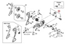 Adaptér zadnej prehadzovačky Shimano RD-M675/670/640SSW