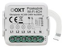 OXT mini reléový modul 4 okruhy WiFi TUYA