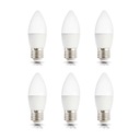 6x E27 LED žiarovka 6W=45W - 500lm Teplá biela