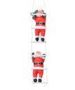 SANTAS NA REBRÍKU LEZENIE 60cm VIANOCE