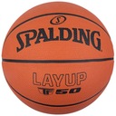 Basketbalová lopta Spalding LayUp TF-50, veľkosť 7, oranžová 84332Z 7