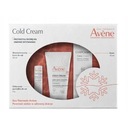 Avene Cold Cream Set (krém + krém na ruky + rúž)