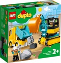 LEGO DUPLO SÚPRAVA NÁKLADNÉHO NÁKLADU A RÝPADLA 10931