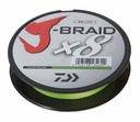 Daiwa J-Braid X8 0,18mm/300m chartreuse oplet