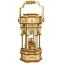 Drevené 3D puzzle ROBOTIME - Wikto LED Music Box