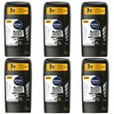 NIVEA MEN Black White pánsky antiperspirant tyčinka pod pazuchu 50ml x 6