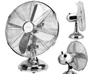 STOLNÝ VENTILÁTOR 40W 30cm strieborný