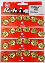 Patentky 7 GOLD 18mm 24st patentky KOH I NOOR 4533