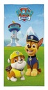 Detská osuška 70x140 Paw Patrol zelená modrá bavlna