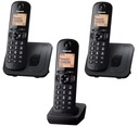 PANASONIC KX TGC 210 212 DECT TELEFÓN 3 SLÚCHADLÁ