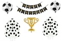 Balónová súprava s nápisom Happy Birthday Football Cup Ready Set