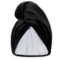 GLOV Hair Wrap Satin Turban Black